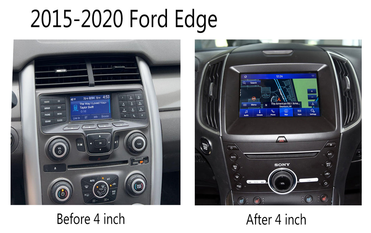 2011-2014 OEM FORD Edge SYNC1 TO SYNC3 UPGRADE 4 To 8 Upgrade