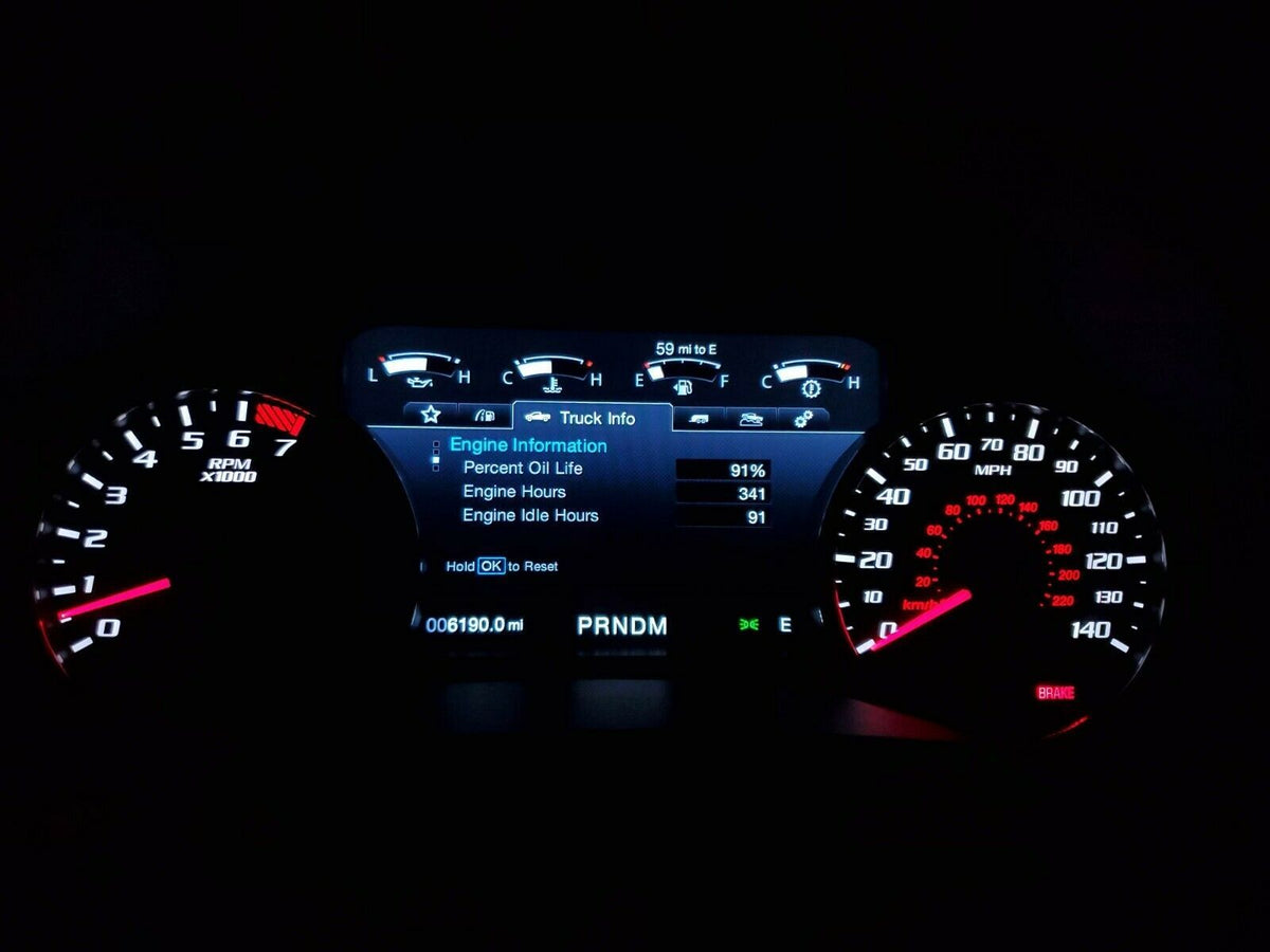 2018 2019 2020 Ford F-150 8'LCD Instrument Cluster Speedometer upgrade
