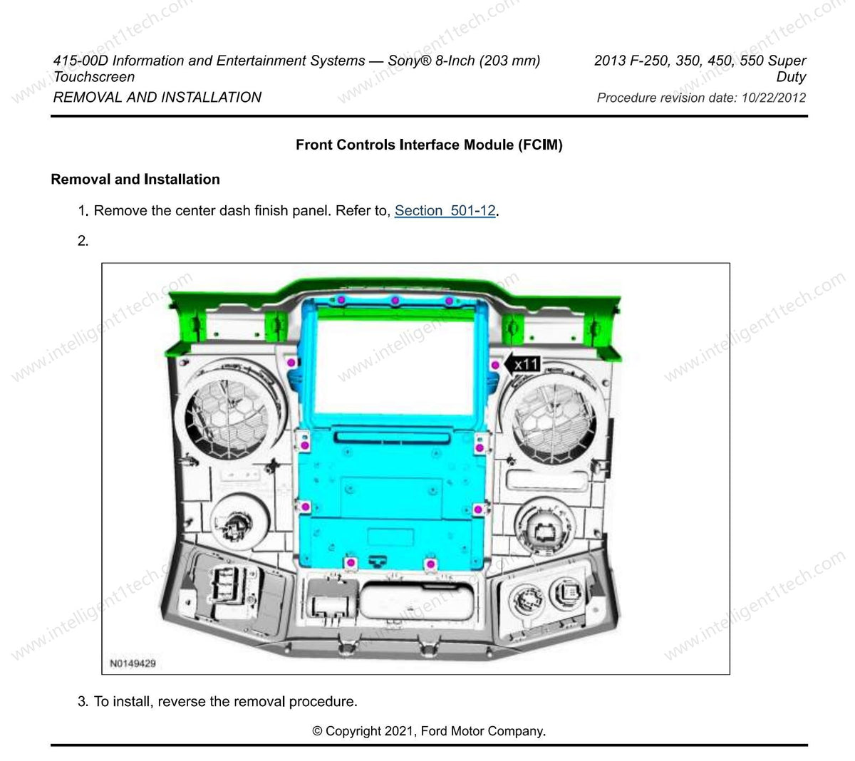 2013 Ford F250 F350 F450 SYNC2 TO SYNC3 Upgrade (How to) – intelligent1tech