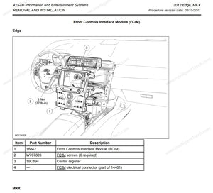 2012 Ford Edge MKX SYNC2 to SYNC3 UPGRADE