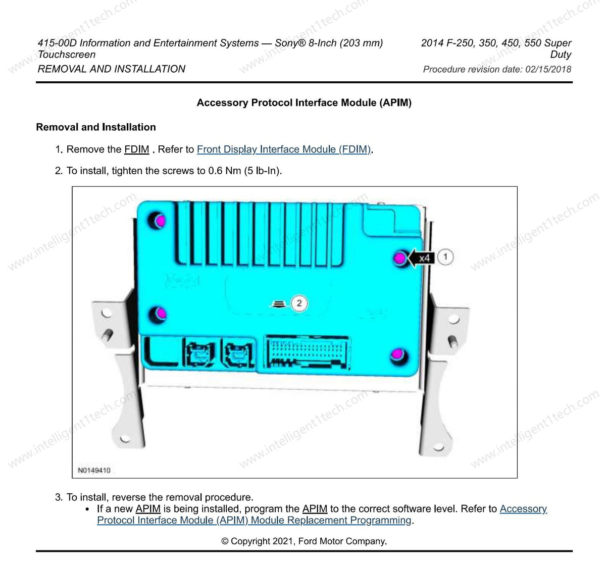 Front Control Interface Module In Ford Ranger 2014 Ford F250 F350 F450 F550 SYNC2 TO SYNC3 Upgrade (How to ...