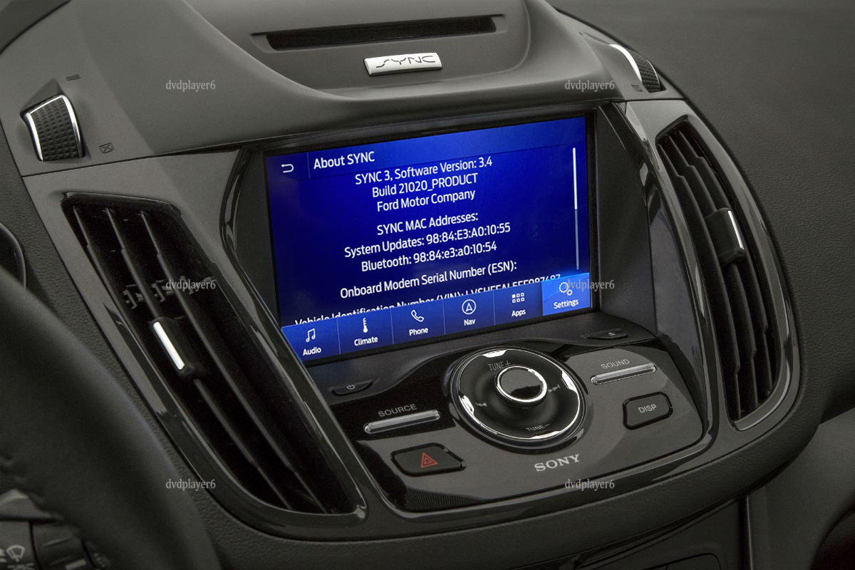 2013 2014 2015 FORD ESCAPE/KUGA SYNC 3 UPGRADE FOR MYFORD TOUCH SYNC2 –  intelligent1tech