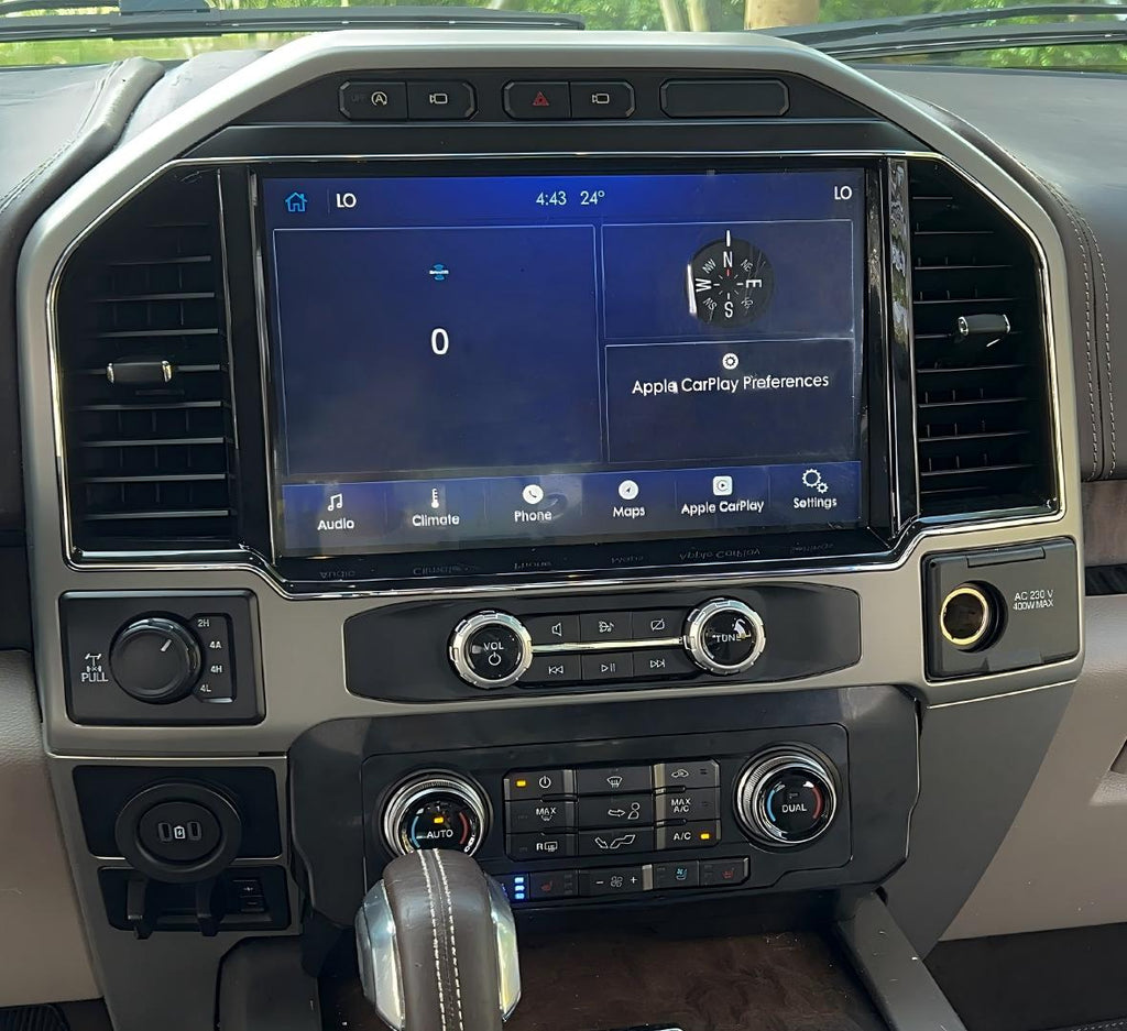 2017–2022 Ford F-250 / F-350 Super Duty 12-inch SYNC 3 touchscreen upgrade