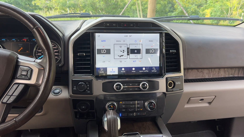 2017–2022 Ford F-250 / F-350 Super Duty 12-inch SYNC 3 touchscreen upgrade