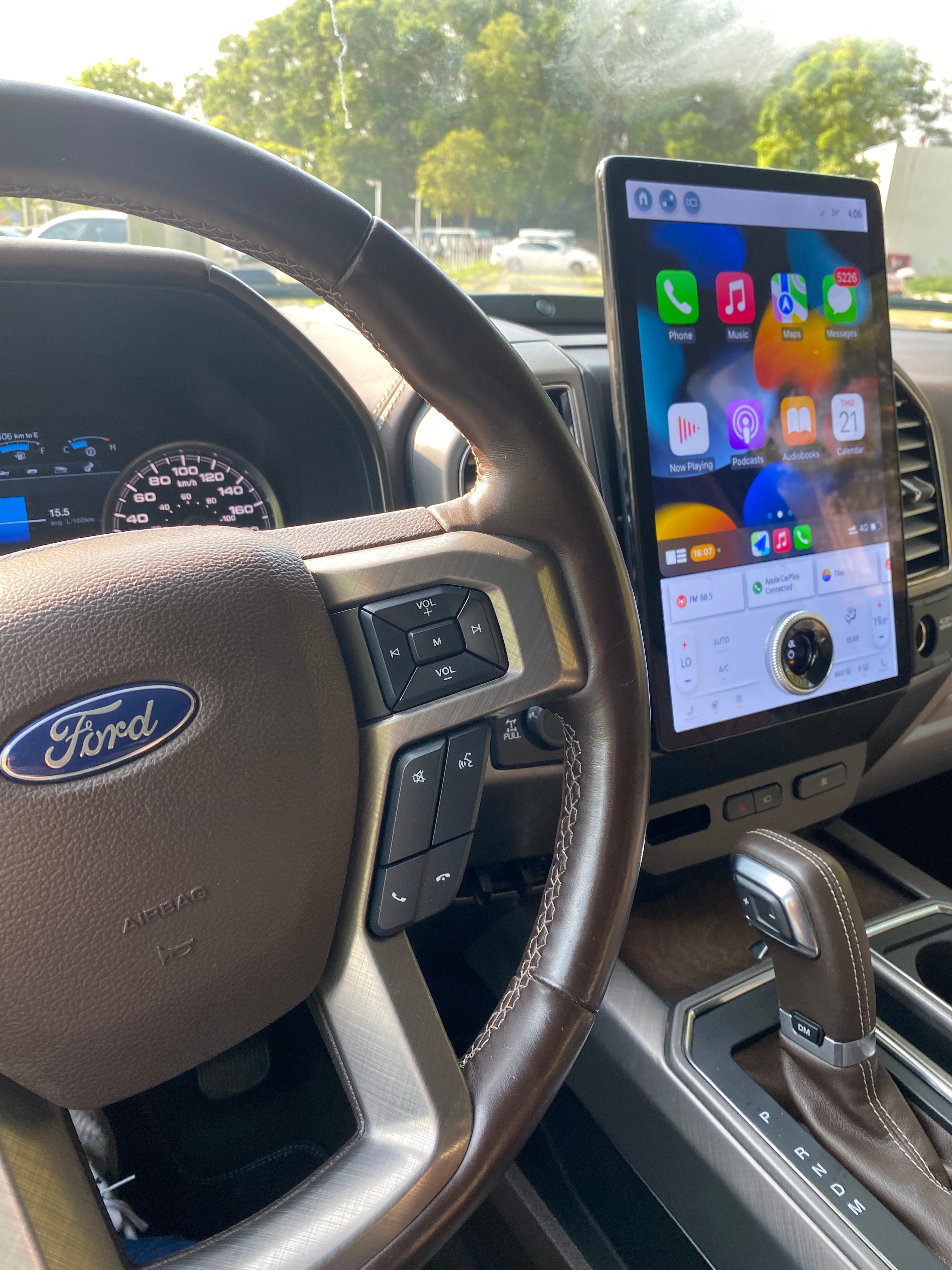 2016-2020 Ford F-150 2017-2022 F250 Sync3 to Sync4 8'' to 15.5'' screen Upgrade with Wireless CarPlay&Android Auto