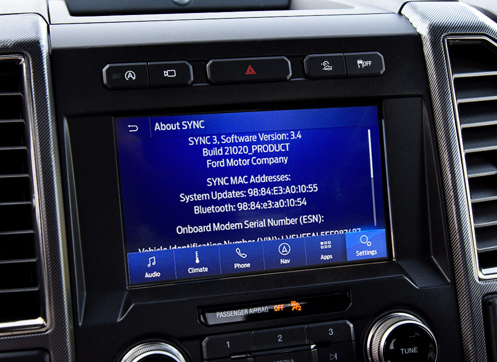 20152019 FORD F150 SYNC 3 UPGRADE FOR MYFORD TOUCH SYNC2 Add CarPlay