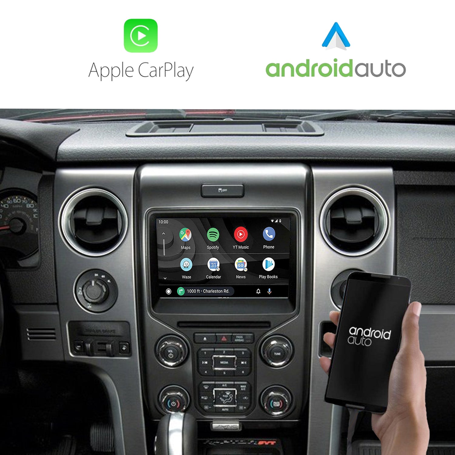 Wireless Apple CarPlay conversion kit for Ford SYNC3
