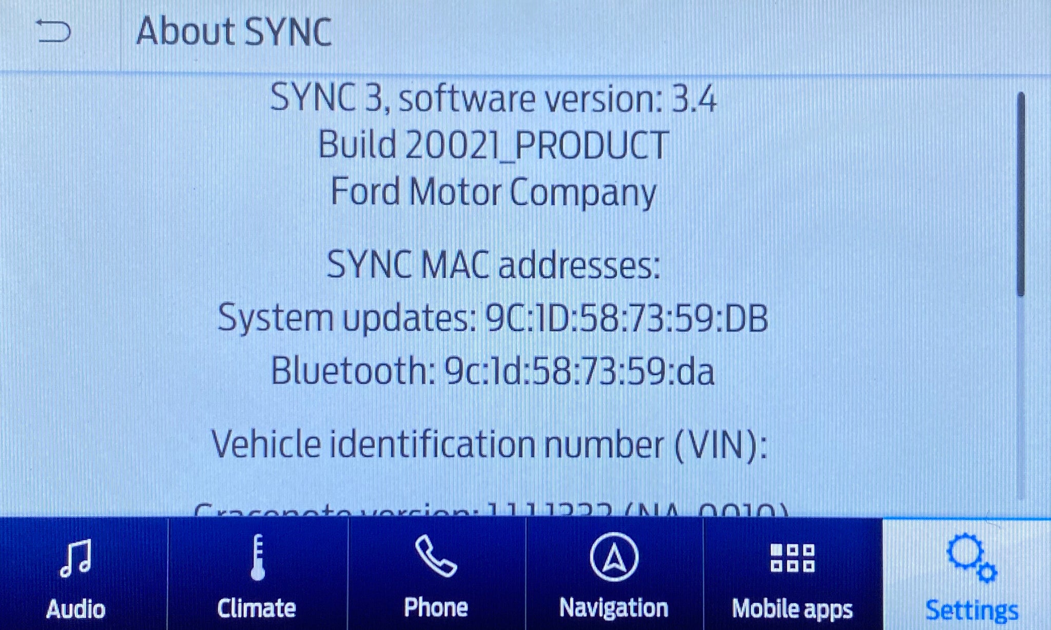 2013 2014 Ford F150 4' SYNC1 TO SYNC3 UPGRADE 8' CONVERSION OEM ...