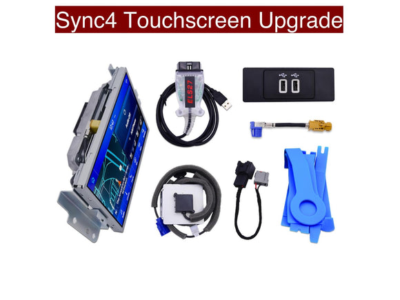 2019 2020  2021 2022 2023 FORD MUSTANG 4' SYNC1 TO 8' SYNC3 CONVERSION UPGRADE NON CD SLOT